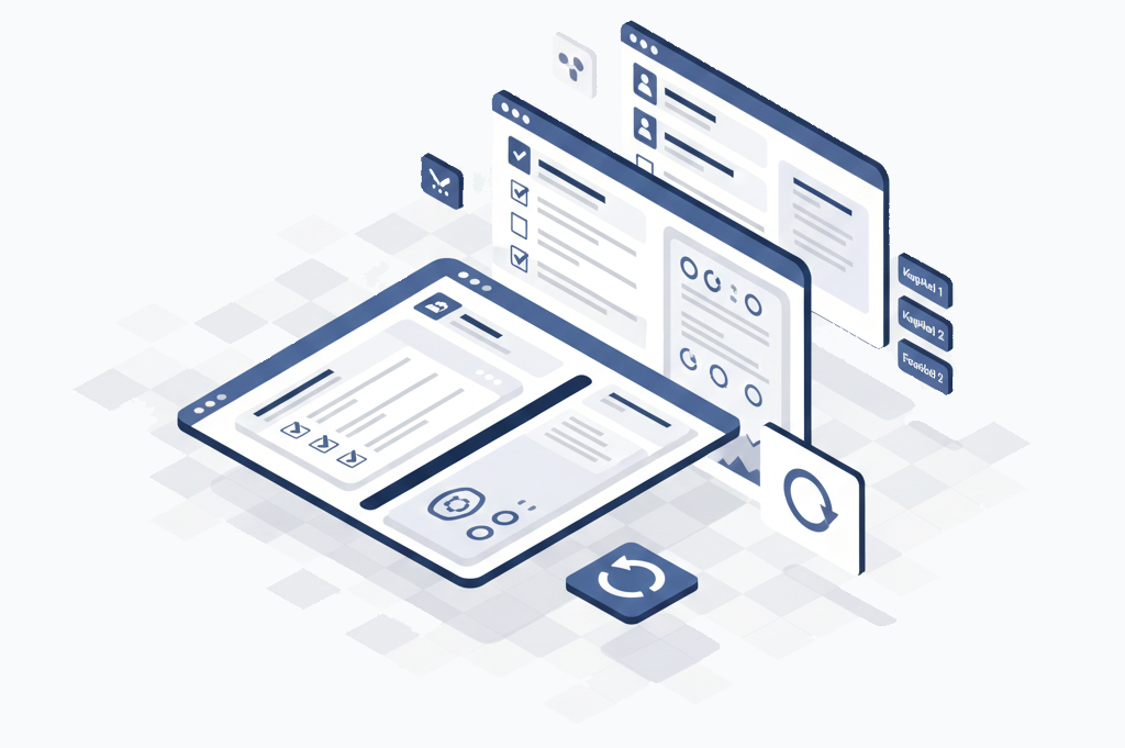 Abstract Isometric Art
